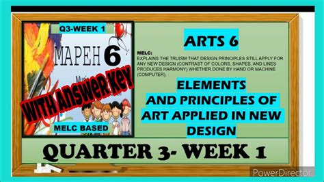 mapeh layout|MAPEH 6 (ARTS) .